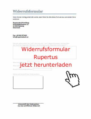 Widerrufsformular Salzburg