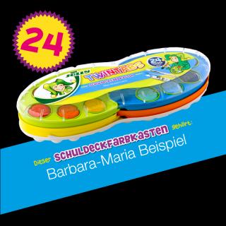 Jolly Twintabs Deckfarbkasten 24er