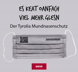 Es keat oanfach viel mehr glesn Mundnasenschutz