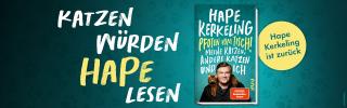 Banner Hape Kerkeling Pfoten vom Tisch! Meine Katzen, andere Katzen und ich