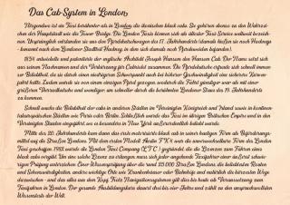 Sherlock Holmes Cab-System