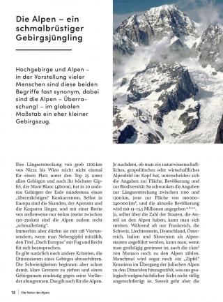 Natur der Alpen