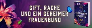 Banner Sarah Penner - Die versteckte Apotheke