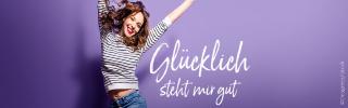 Banner Randomhouse Glücklich steht mir gut